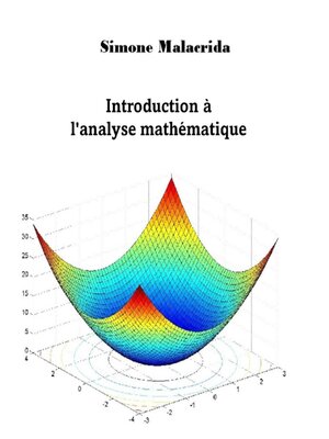 cover image of Introduction à l'analyse mathématique